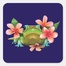 Gecko in der Plumeria