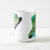 Gecko in einem Loch Kaffeetasse (Mittel)