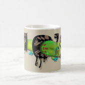 Gecko in Hawaii Kaffeetasse (Mittel)