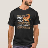 Gecko Jew Lizard Pogona Barteter Dragon T-Shirt (Vorderseite)