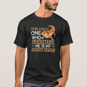 Gecko Jew Lizard Pogona Barteter Dragon T-Shirt