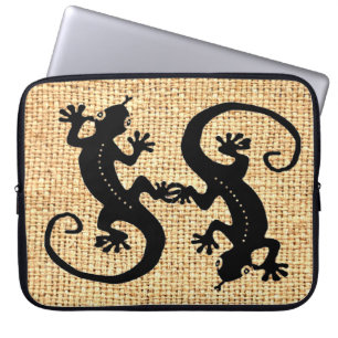 Gecko-Kaffee Laptopschutzhülle