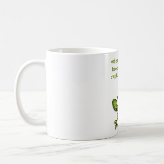 Gecko Kaffeetasse (Links)