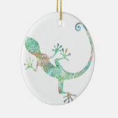 Gecko Keramik Ornament (Rechts)