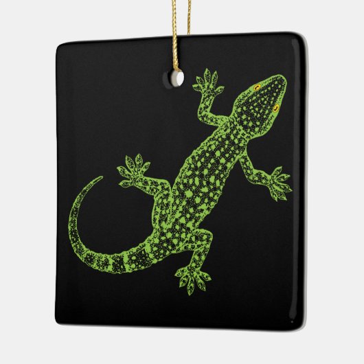 Gecko Keramikornament (Links)