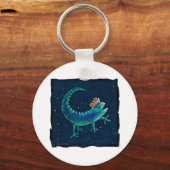 Gecko King Schlüsselanhänger (Vorderseite)