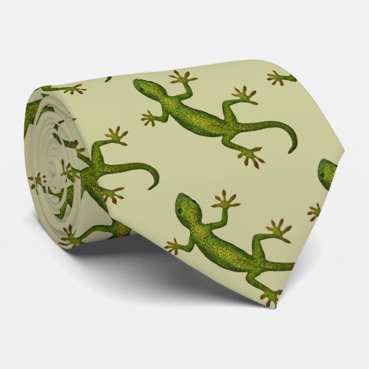 Gecko 🦎 Krawatte (Gerollt)