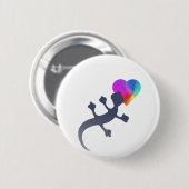 Gecko Liebe Button (Vorne & Hinten)