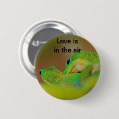 Gecko-Liebe Button (Vorne & Hinten)
