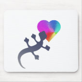 Gecko Liebe Mousepad (Vorne)