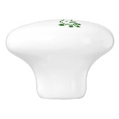 Gecko Lizard Cabinet Knob Keramikknauf (Seitenansicht)