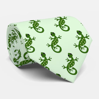 Gecko Lizard Design Krawatte