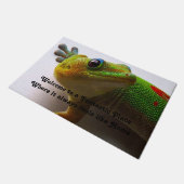 Gecko Lizard Door mat Fußmatte (Schrägansicht)
