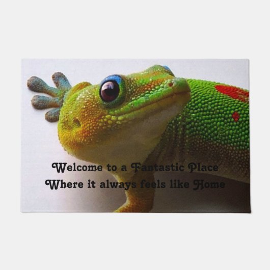 Gecko Lizard Door mat Fußmatte (Vorderseite)