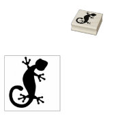 Gecko Lizard Gummistempel (Stempel)
