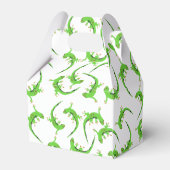 Gecko Lizard Reptile Geburtstagspartei Geschenkschachtel (Rückseite)