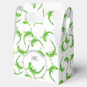 Gecko Lizard Reptile Geburtstagspartei Geschenkschachtel (Geöffnet)