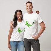 Gecko Lizard Reptile Illustration T-Shirt (Unisex)