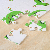 Gecko Lizard Reptile Muster Puzzle (Seite)