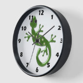 Gecko Lizard Uhr (Winkel)