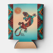 Gecko Lizard und Sun Dosenkühler (Vorderseite)