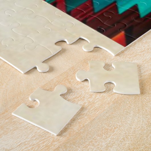 Gecko Lizard und Sun Jigsaw Puzzle (Seite)