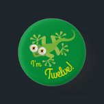 Gecko Lizards Birthday Party Niedlich Kids Button<br><div class="desc">Adorable Gecko-Eidechsen bunt niedliche Geburtstag Party Design ist perfekt für ein Kind, dass Lieben Reptilien für ihre Geburtstagsfeier! Passen Sie den Text an, um ihn zu Ihrem eigenen zu machen. Das moderne Aussehen und das moderne Ambiente sind die perfekte Gelegenheit, um Ihr kleines zu feiern, das Lieben Eidechsen und Tiere...</div>