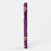 Gecko Lizards Ethnic Lila Green Pattern Case-Mate iPhone Hülle (Hinten/Rechts)