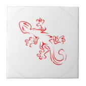 Gecko-Manie Fliese (Vorderseite)