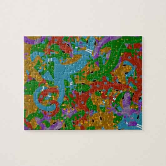 Gecko-Manie Puzzle (Horizontal)