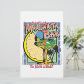 Gecko-margarita-LIMEDESIGN Briefpapier (Stehend Vorderseite)