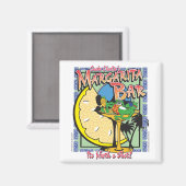 Gecko-margarita-LIMEDESIGN Magnet (Vorderseite/Rückseite)
