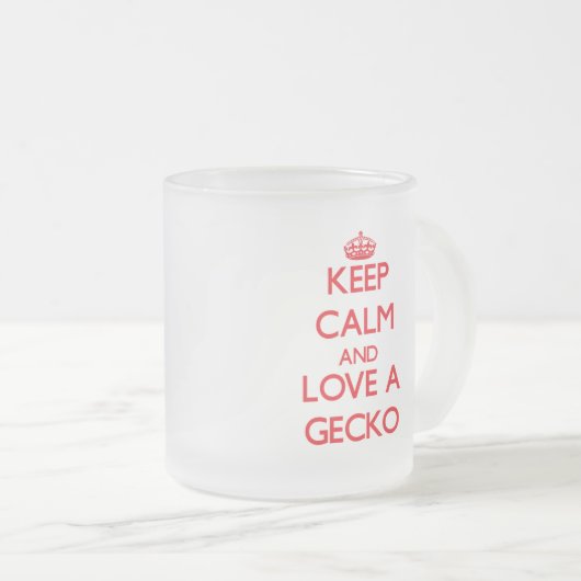Gecko Mattglastasse (VorderseiteRechts)