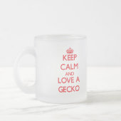 Gecko Mattglastasse (Links)
