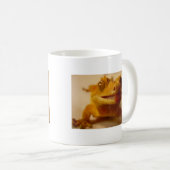 Gecko mit Haube Kaffeetasse (VorderseiteRechts)