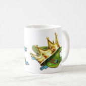Gecko mit Krone Kaffeetasse (VorderseiteRechts)