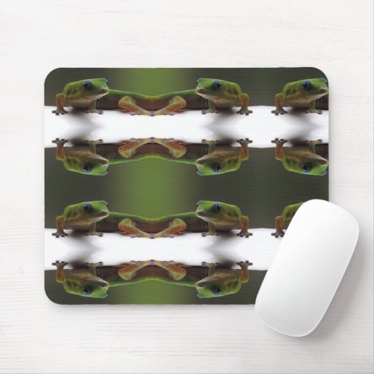 Gecko Mouse Pad Mousepad (Mit Mouse)