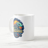 Gecko Nassau Bahamas Caribbean Kaffeetasse (Vorderseite Links)