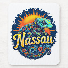 Gecko Nassau Bahamas Caribbean Mousepad