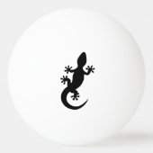 Gecko Noir Tischtennisball (Rückseite)