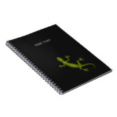 Gecko-Notebook mit (oder ohne) Text Notizblock (Rechte Seite)