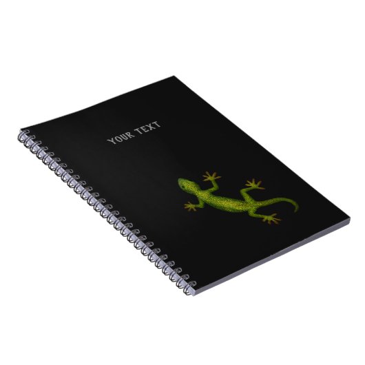 Gecko-Notebook mit (oder ohne) Text Notizblock (Rechte Seite)