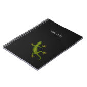 Gecko-Notebook mit (oder ohne) Text Notizblock (Linke Seite)
