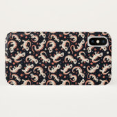 Gecko Pattern Case-Mate iPhone Hülle (Rückseite (Horizontal))