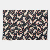 Gecko Pattern Geschirrtuch (Horizontal)