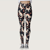 Gecko Pattern Leggings (Vorderseite)