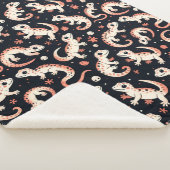Gecko Pattern Sherpadecke (3/4)