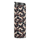 Gecko Pattern Thermosbecher (Nach rechts gedreht)