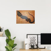 Gecko Poster (Heimbüro)
