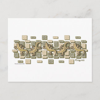 GECKO POSTKARTE